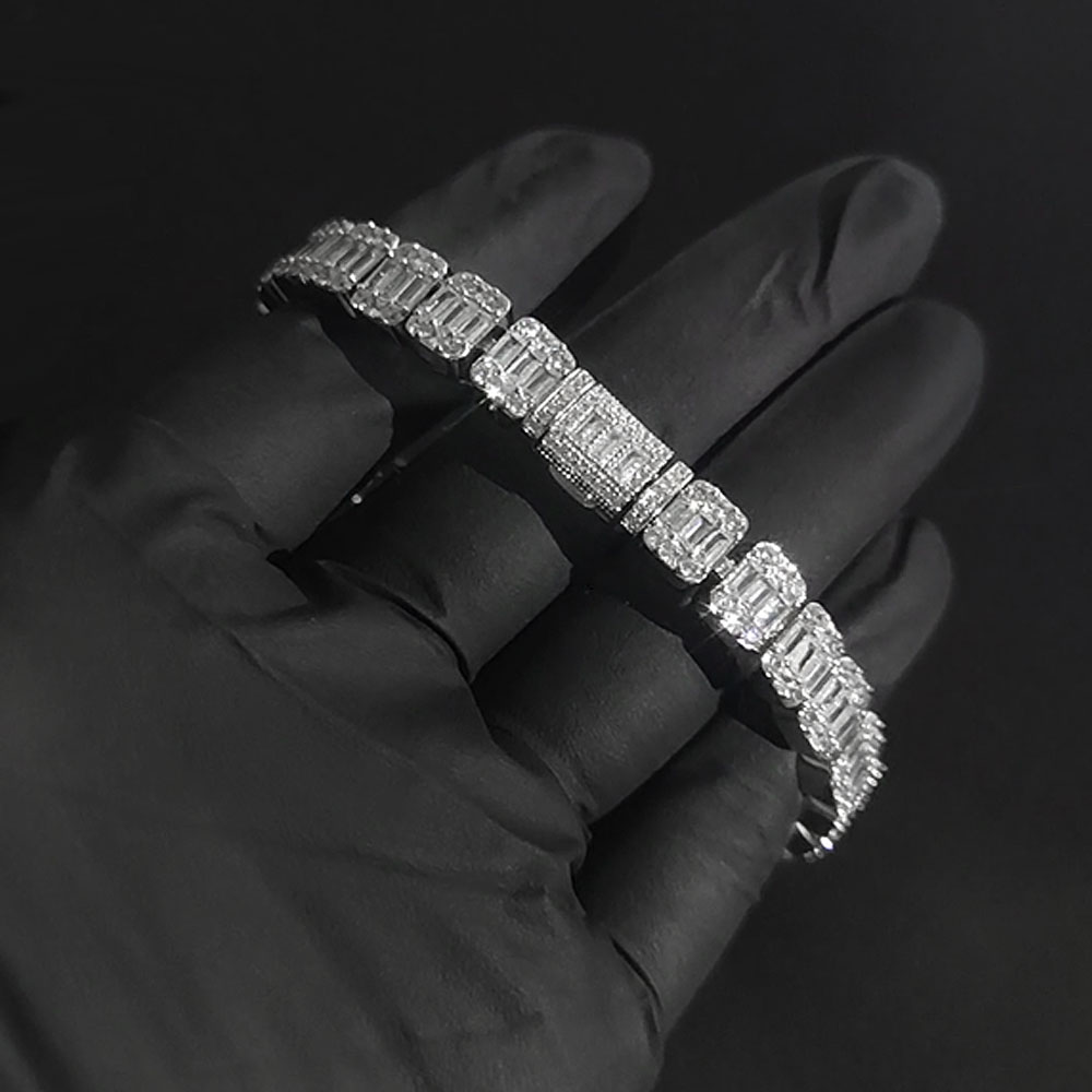 Tennis Bracelet Cubic - NY 8mm Küme Tenis Bilekliği Hip