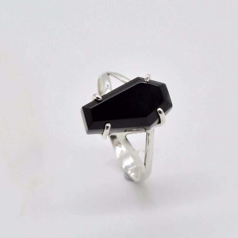 Gothic Skull Ring - Vintage vampir cadılar bayramı Punk gotik