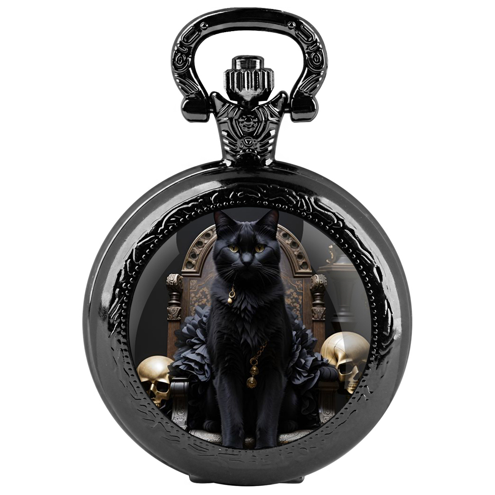 King'S Jewelry Watches - Siyah Paslanmaz Çelik Ağacı Serin Kral