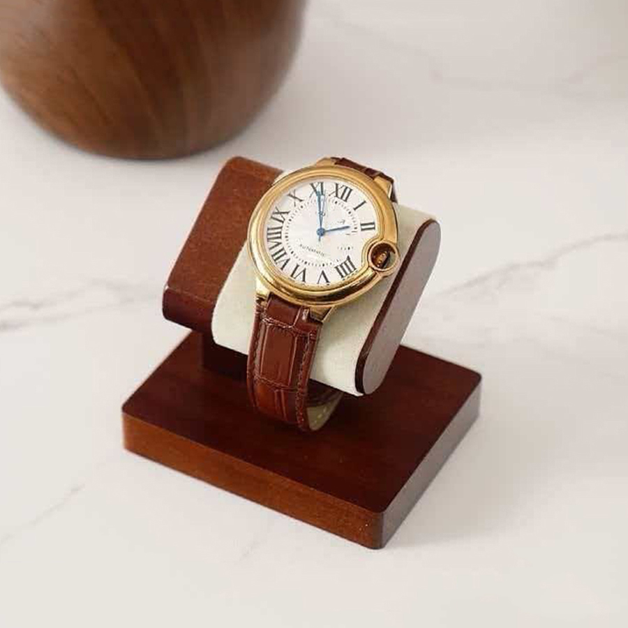 Jewelry Shop Watches - Ahşap Saat Sergi Standı Masif Ahşap