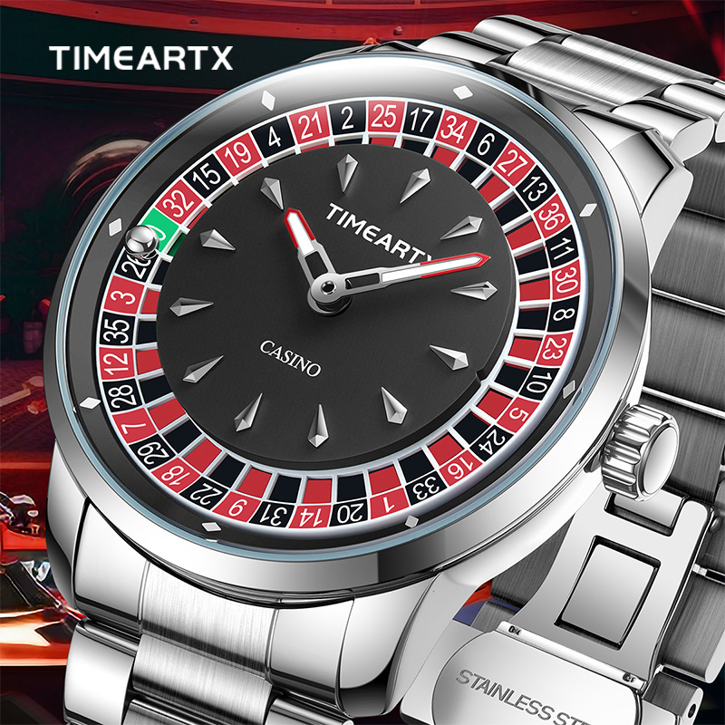 Jewelry Inspired Watches - TIMEARTX Yepyeni Lüks Kuvars Saatler Erkek
