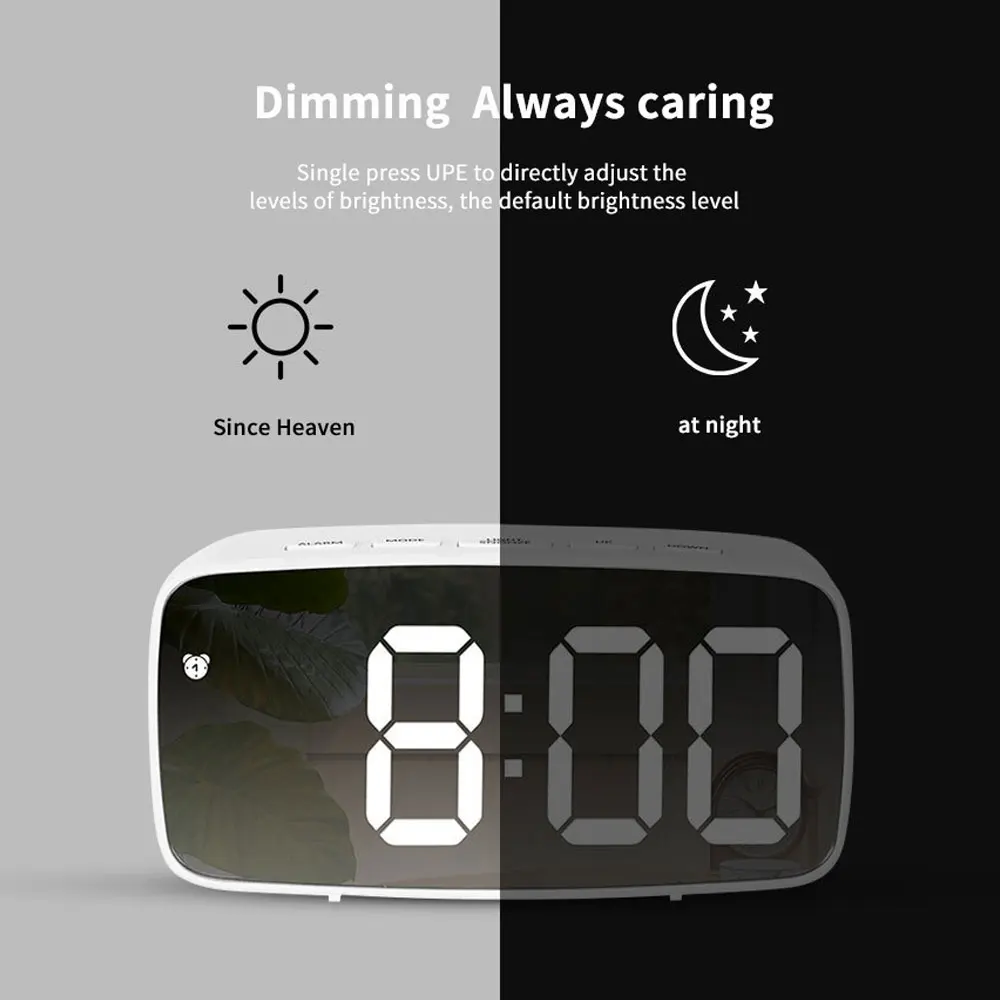 Moments Watches & Jewelry Burlington - Akrilik ayna çalar saat elektronik saat