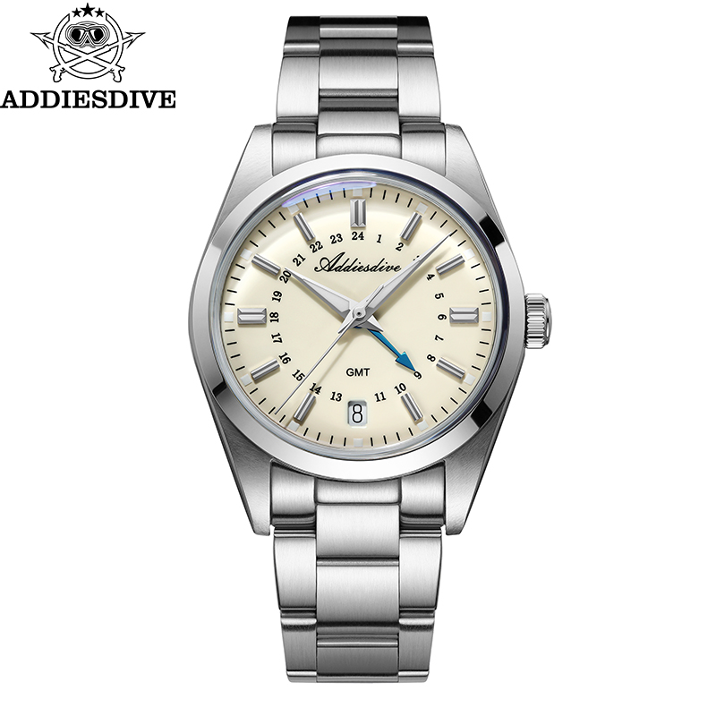 Jewelry Inspired Watches - ADDIESDIVE Sıcak Marka 36mm Lüks GMT