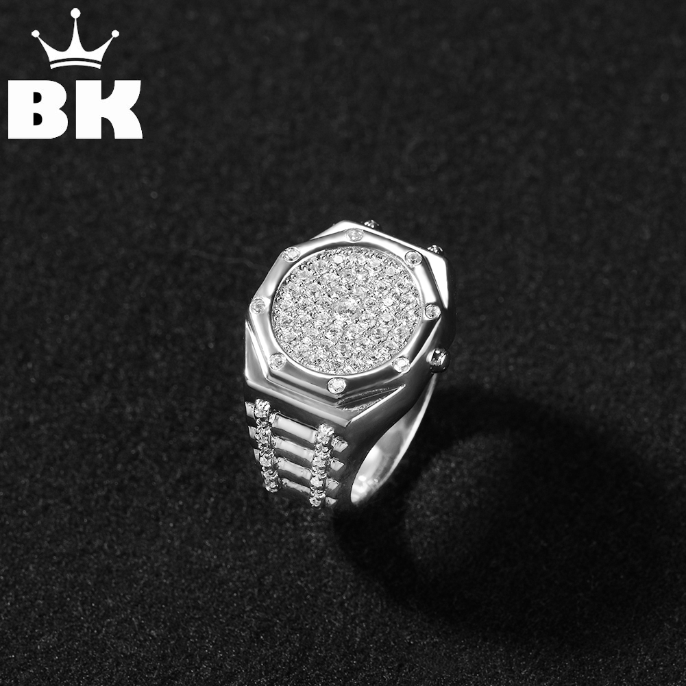 King'S Jewelry Watches - BLING KRAL AP İzle Yüzükler Buzlu