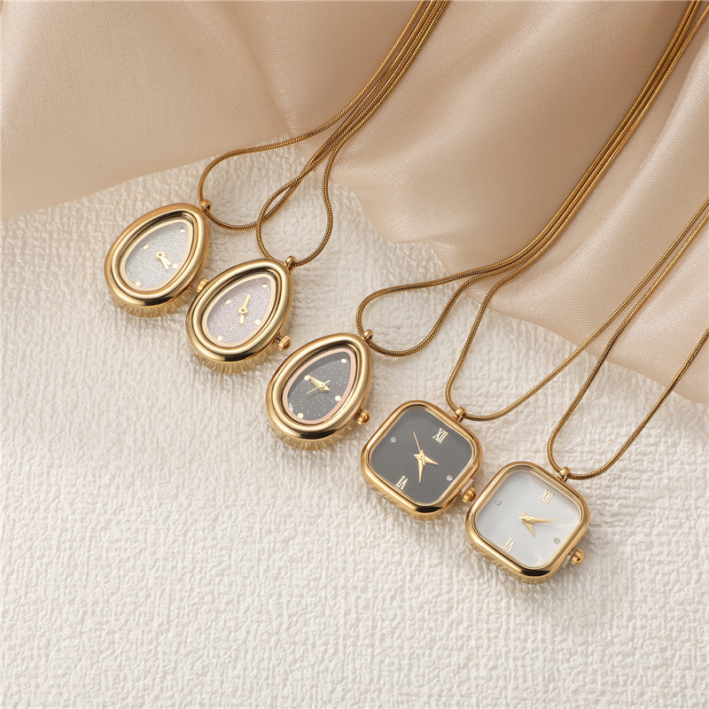 Vintage Jewelry Watches Women - Moda Vintage Kare Damla Paslanmaz Çelik