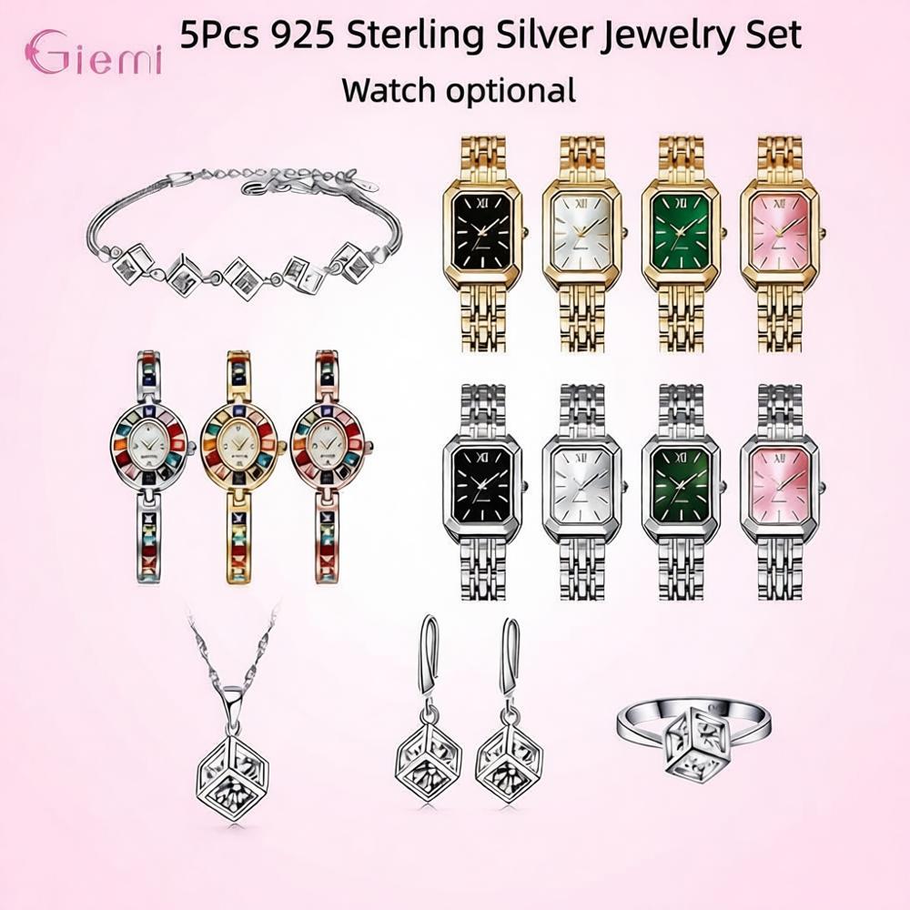 Pretty 925 Ayar Gümüş Geometri - Best Jewelry Watches Women incelemesi ve fiyatı