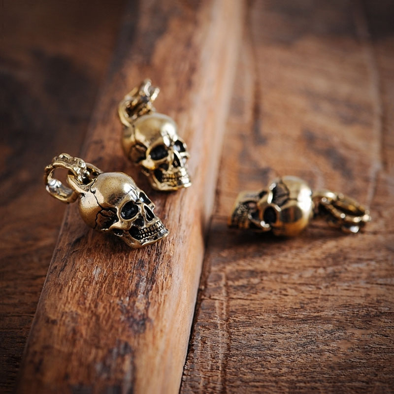 Vintage Punk Kafatası Anahtarl - Gothic Skull Ring incelemesi ve fiyatı