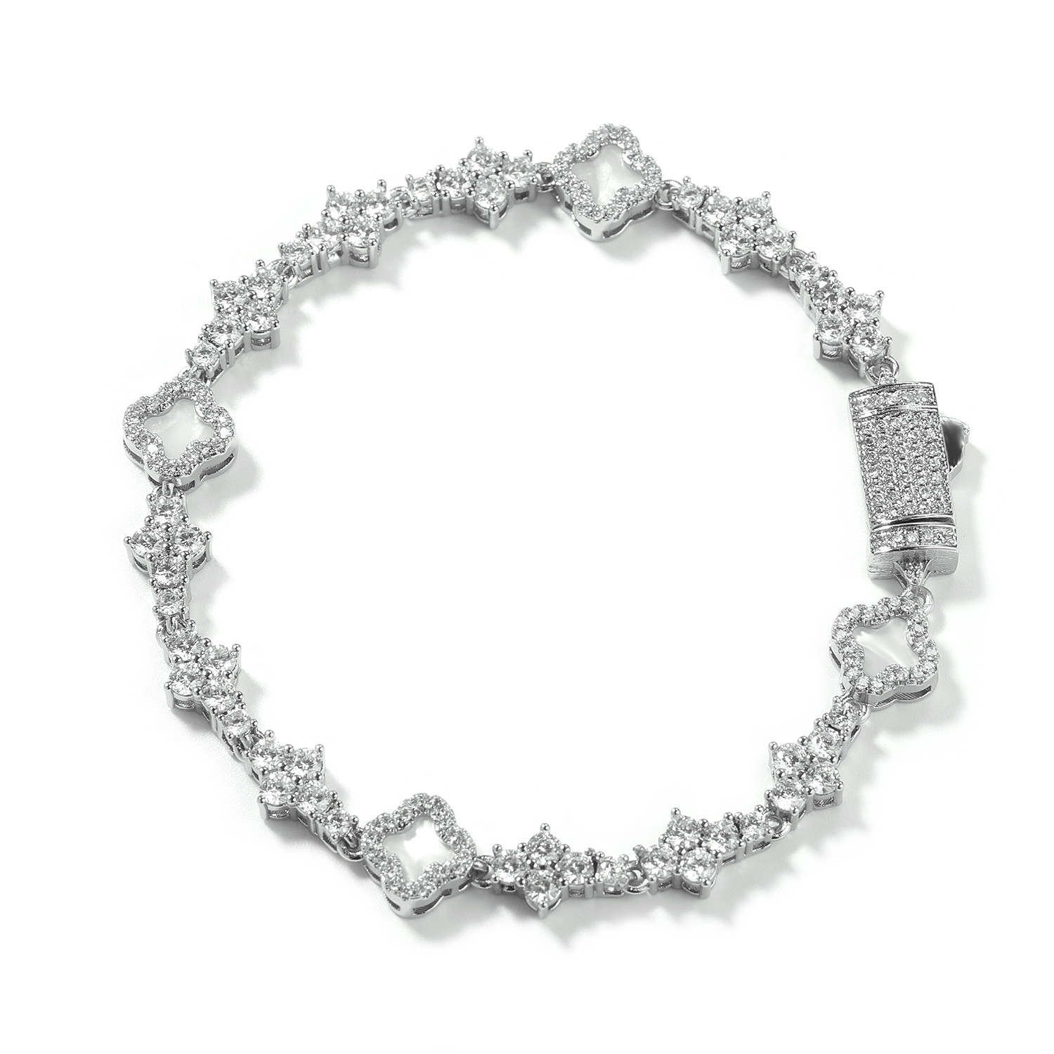 TBTK Yonca Charm Bilezik Petek - Tennis Bracelet Cubic incelemesi ve fiyatı
