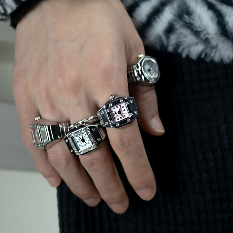 Öpücük takı Vintage Y2K parmak - Vintage Jewelry Watches Women incelemesi ve fiyatı