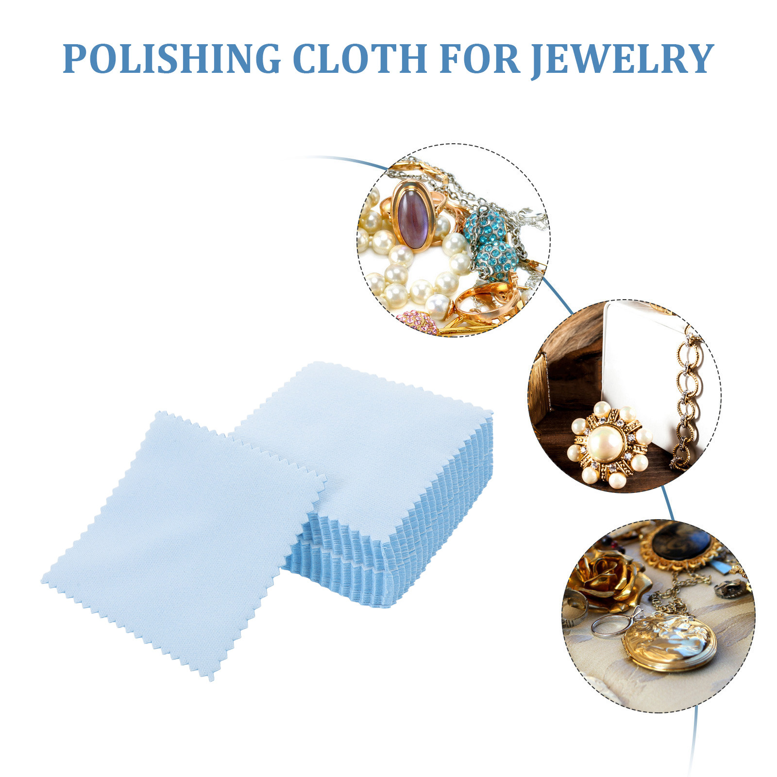 2 adet Gümüş Parlatma Bezi 8X8 - Jewelry With Watches incelemesi ve fiyatı