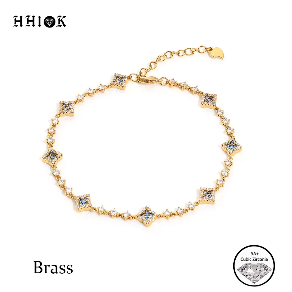 HHIOK Bakır Zirkon tenis bilek - Tennis Bracelet Cubic incelemesi ve fiyatı