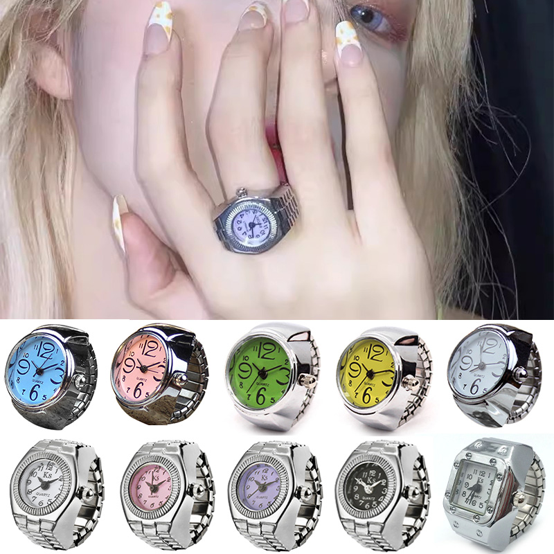 Vintage Gümüş Mini Punk Saatle - Vintage Jewelry Watches Women incelemesi ve fiyatı