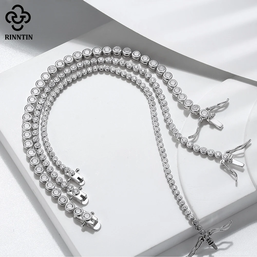 Rinntin Parlak tenis bilekliği - Tennis Bracelet Cubic incelemesi ve fiyatı