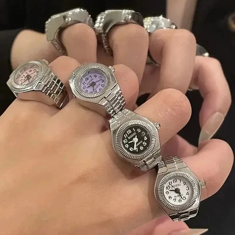 Vintage 80'ler Punk Saat Yüzüğ - Vintage Jewelry Watches Women incelemesi ve fiyatı