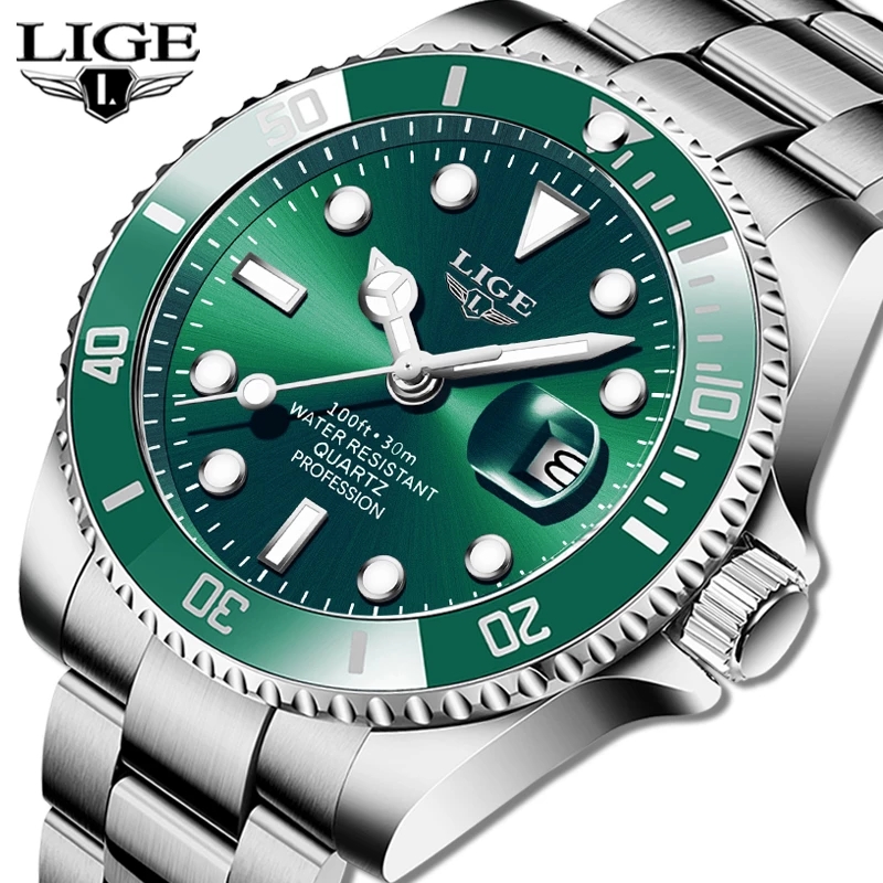 LIGE üst marka lüks moda dalgı - Jewelry Inspired Watches incelemesi ve fiyatı