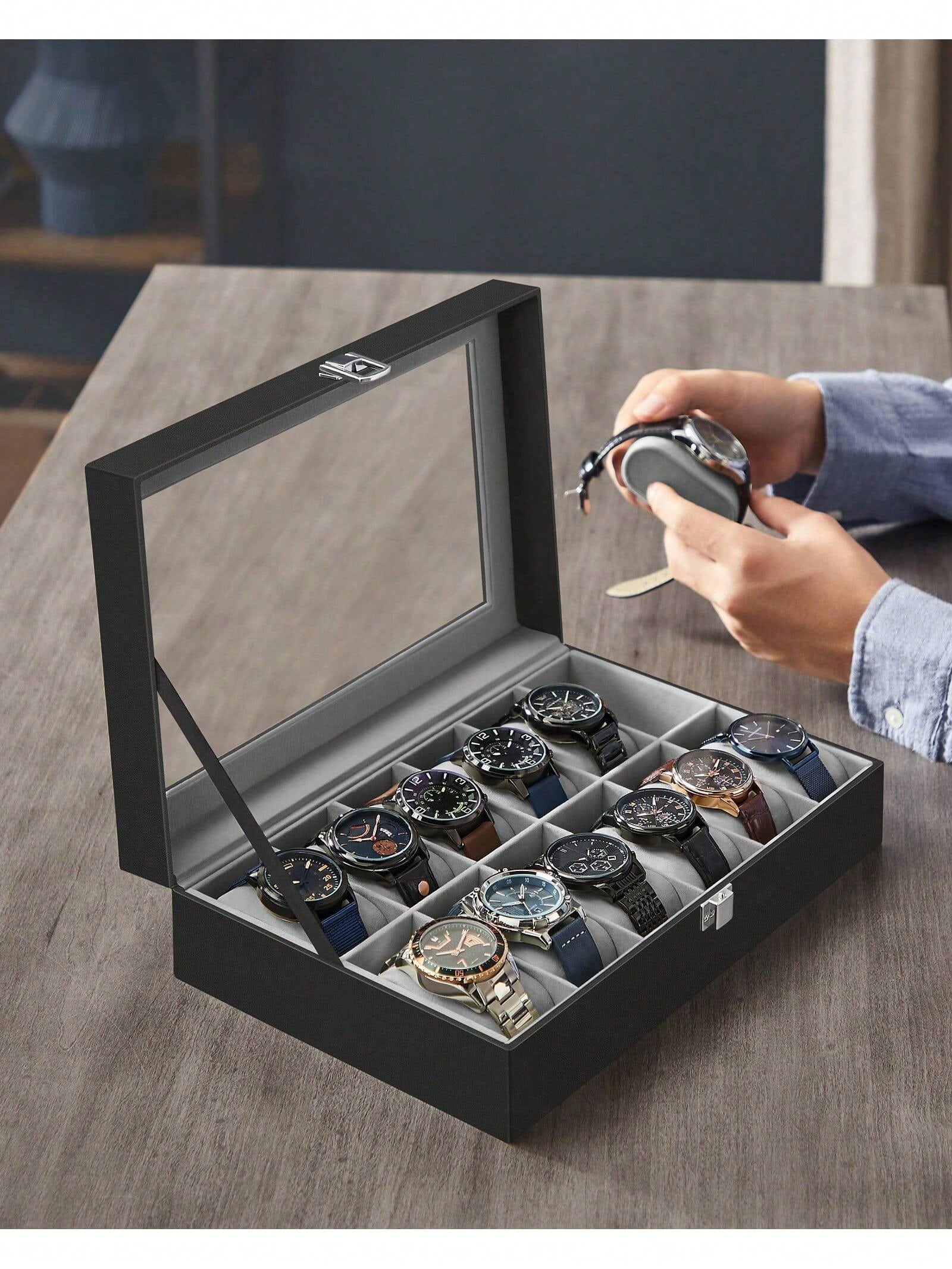 12 Yuvalı Kilitlenebilir Saat  - Jewelry With Watches incelemesi ve fiyatı