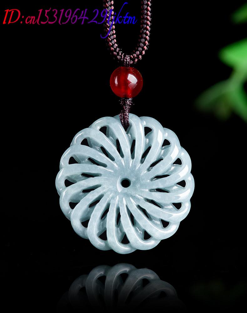 Burma Yeşim Taşı Çiçek Kolye U - Necklace Pendant incelemesi ve fiyatı