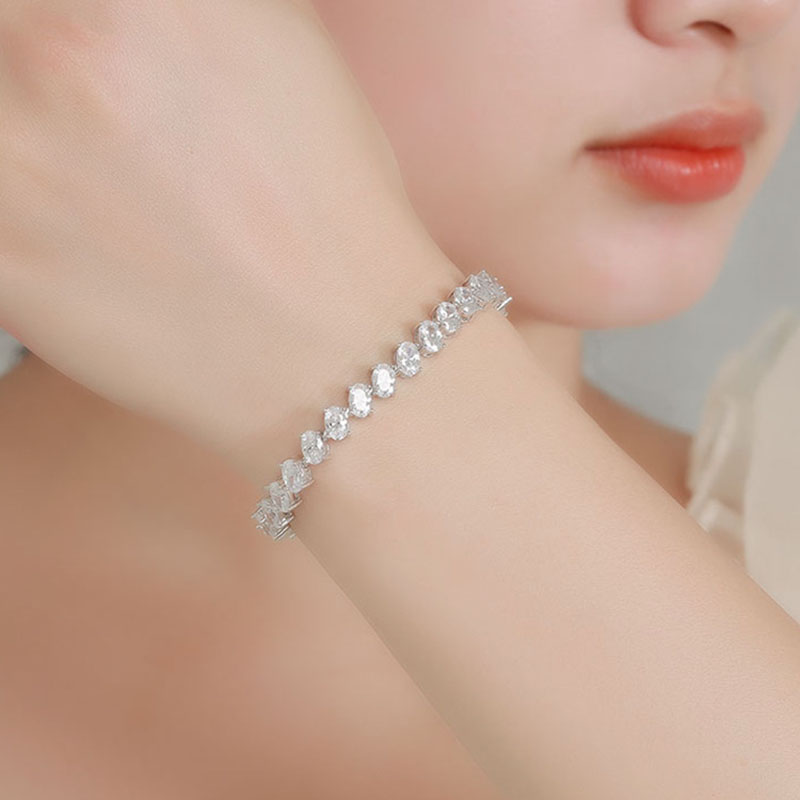 Gerçek 925 Güzel Takı Açacağı  - Tennis Bracelet Cubic incelemesi ve fiyatı