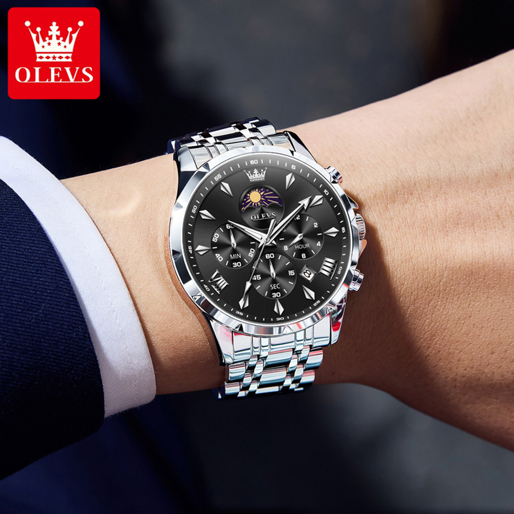 OLEVS 3653 Marka Ay Evresi Tak - Jewelry Inspired Watches incelemesi ve fiyatı