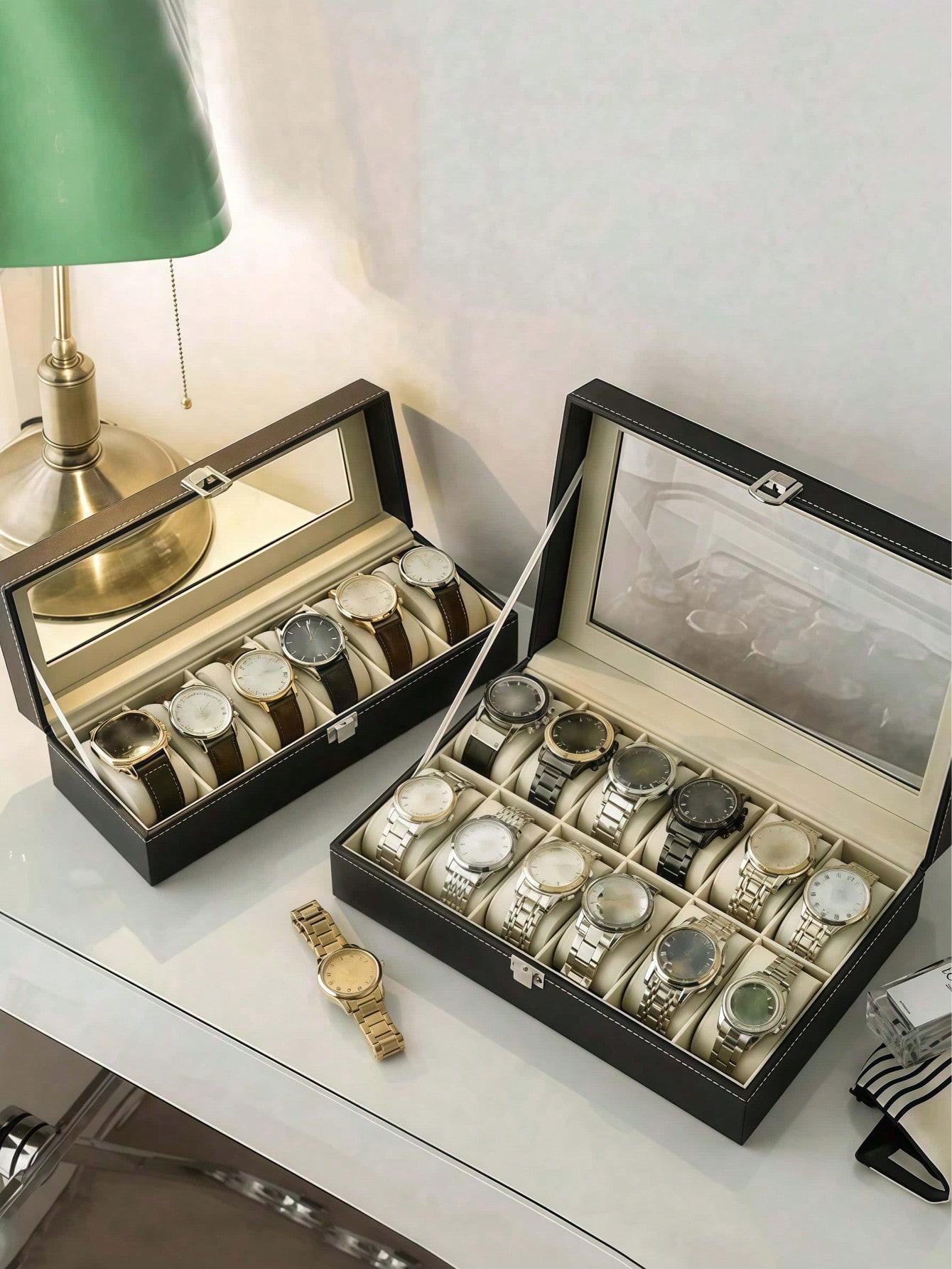 Kilitli Deri Saat Kutusu, Büyü - Jewelry With Watches incelemesi ve fiyatı