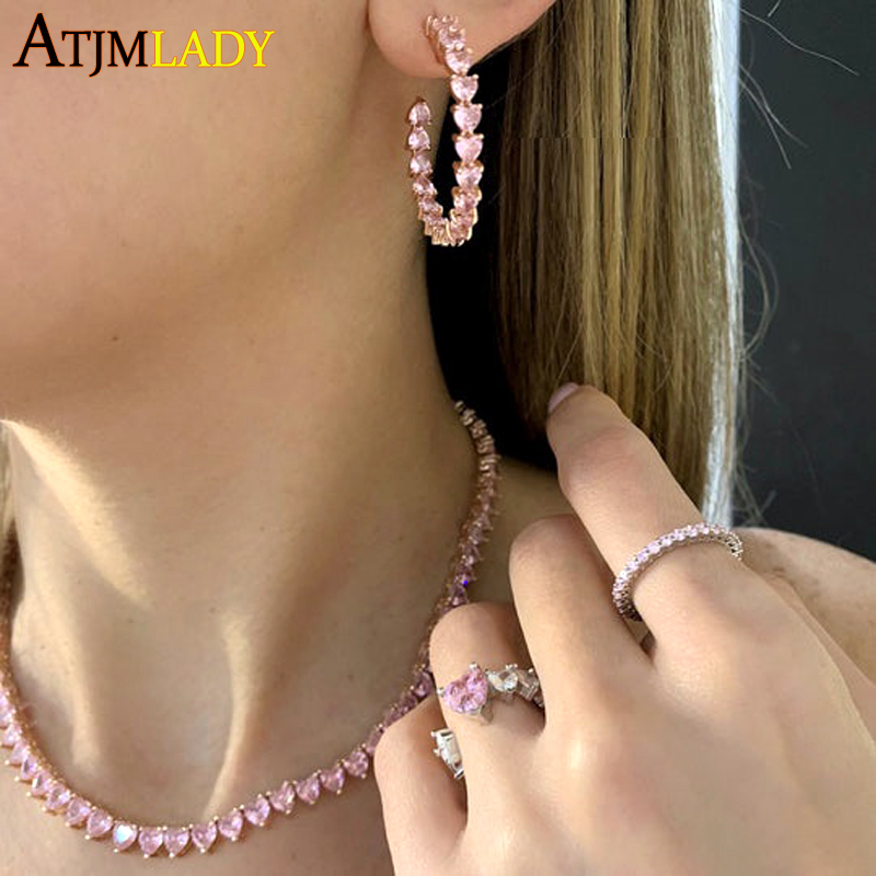Toptan 5A Kalp Şekilli Buzlu O - Tennis Bracelet Cubic incelemesi ve fiyatı