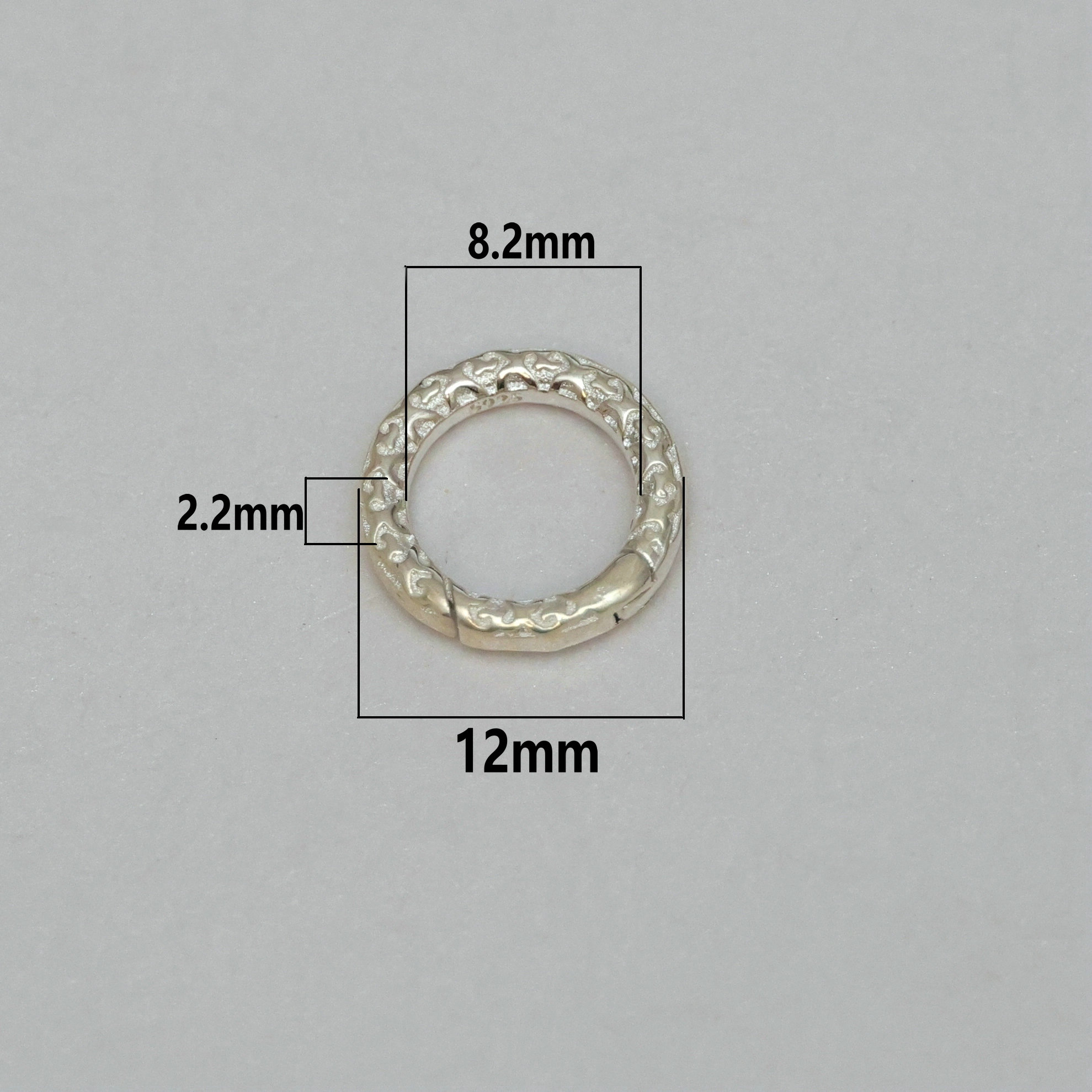 1 adet 925 ayar gümüş yuvarlak - Fine Jewelry & Watches Photos incelemesi ve fiyatı