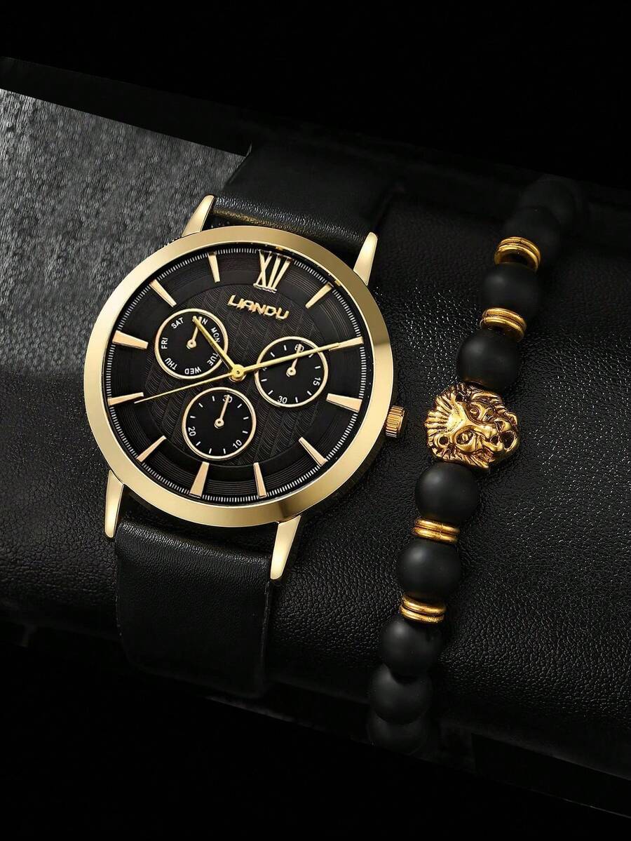 LIANDU LIANDU 1 Set Erkek Moda - Jewelry With Watches incelemesi ve fiyatı