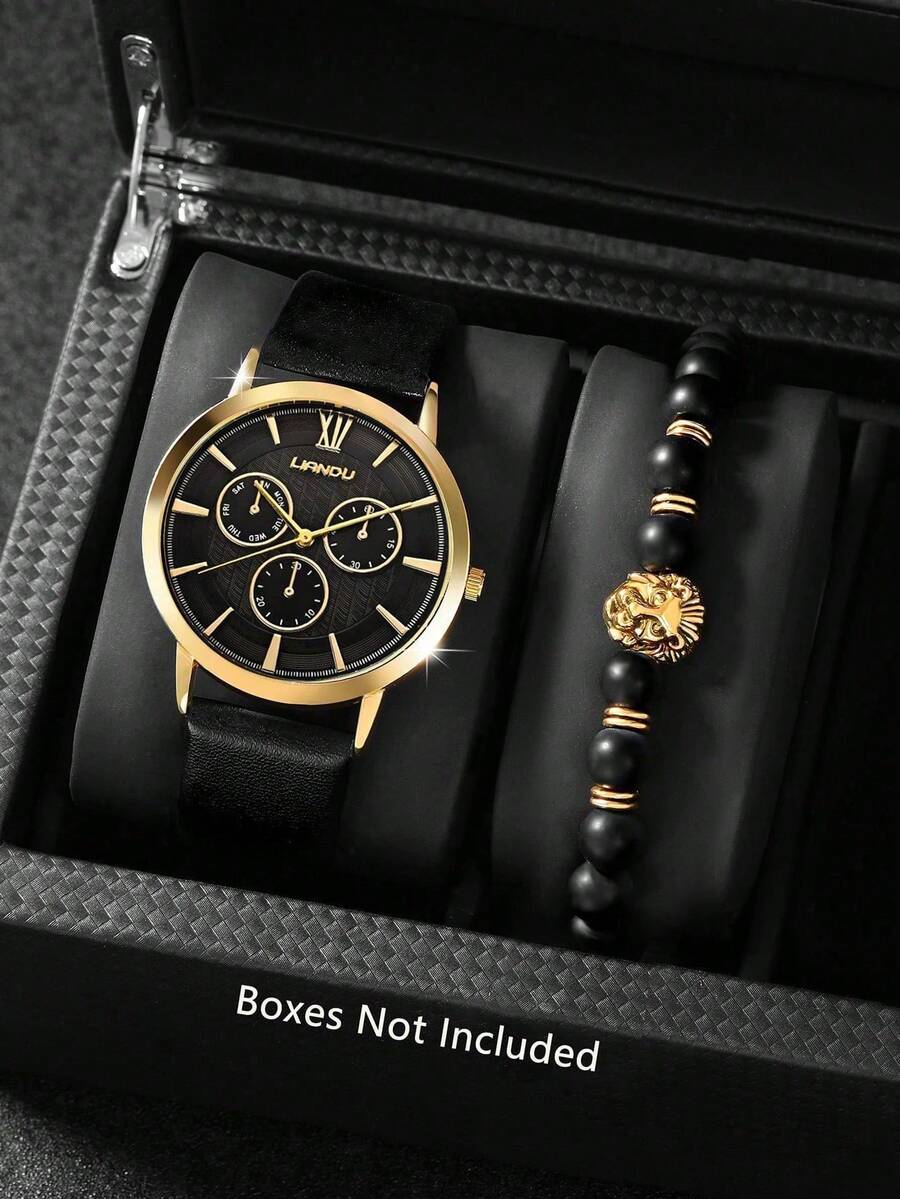 LIANDU LIANDU 1 Set Erkek Moda - Jewelry With Watches incelemesi ve fiyatı
