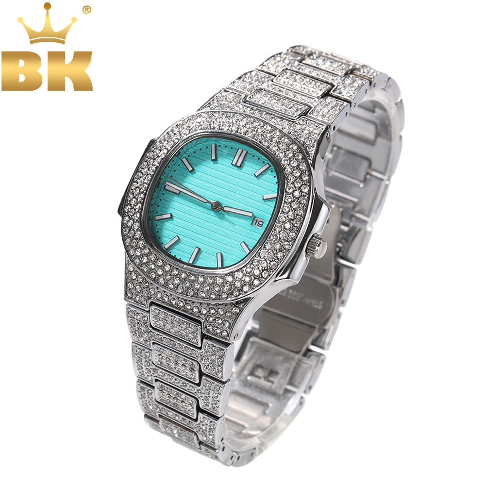 BLING kral BLING ani mavi kadı - King'S Jewelry Watches incelemesi ve fiyatı