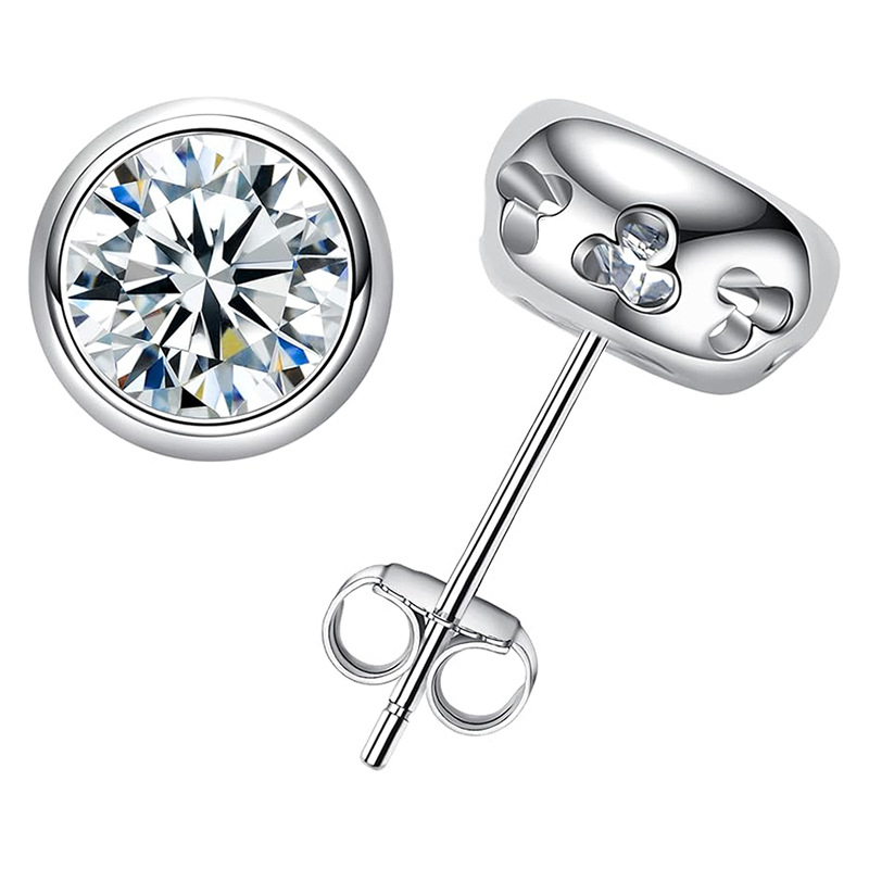 Gerçek D Renk Mozanit Pırlanta - Diamond Stud Earrings incelemesi ve fiyatı