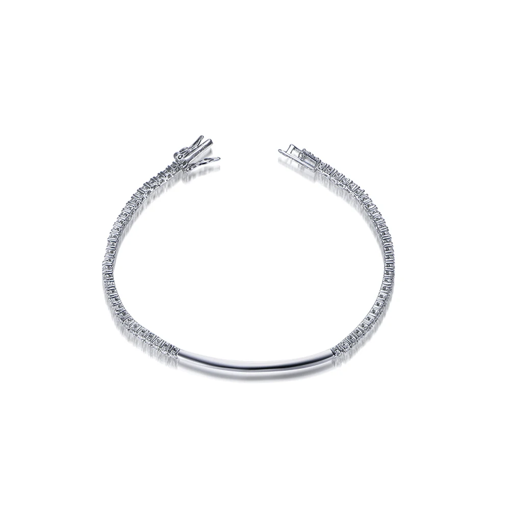 TKJ 925 Gümüş Yığılmış Tenis B - Tennis Bracelet Cubic incelemesi ve fiyatı