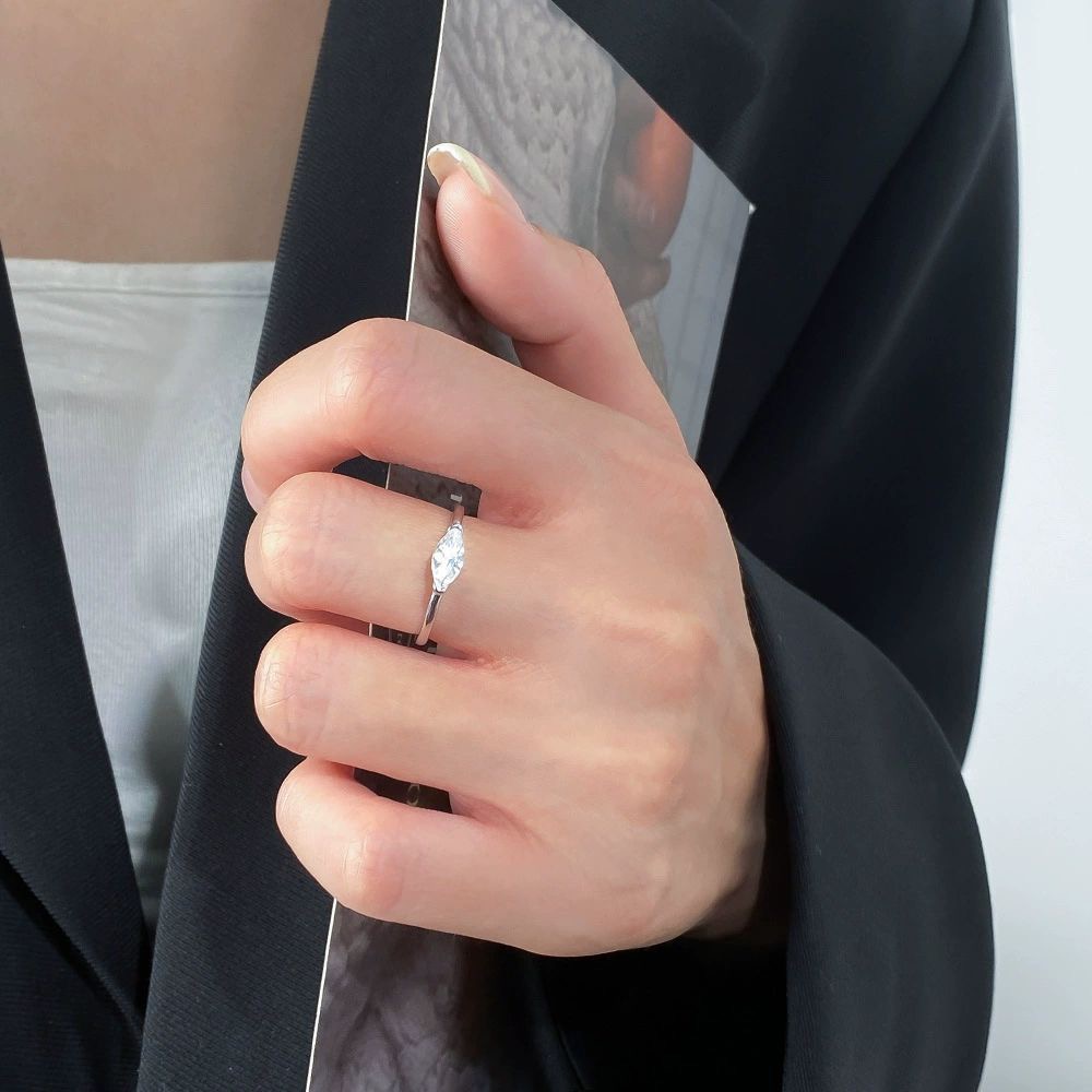 Kadınlar İçin 925 Ayar Gümüş G - Statement Cocktail Ring incelemesi ve fiyatı