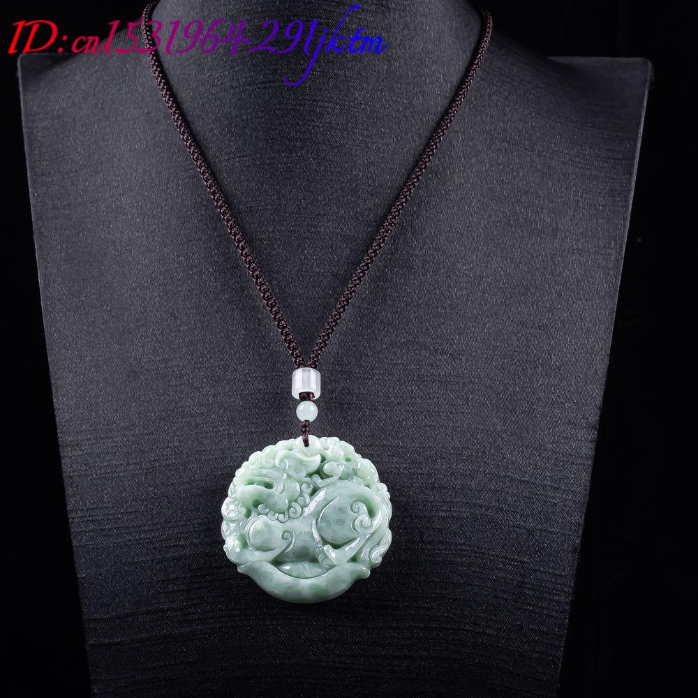 Doğal Myanmar Jadeit Pixiu Kol - Necklace Pendant incelemesi ve fiyatı