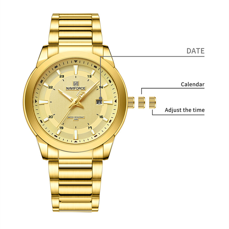 2024 Üst Marka NAVIFORCE Erkek - Jewelry Inspired Watches incelemesi ve fiyatı