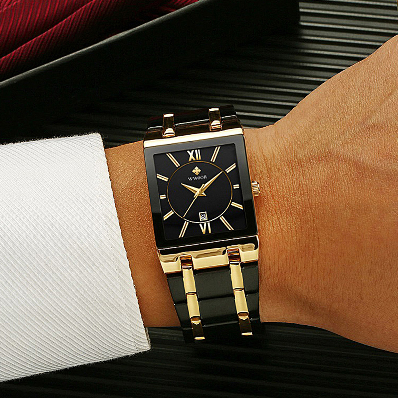 WWOOR marka lüks altın bilezik - Jewelry Inspired Watches incelemesi ve fiyatı