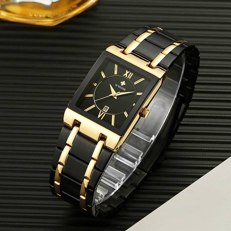 WWOOR marka lüks altın bilezik - Jewelry Inspired Watches incelemesi ve fiyatı