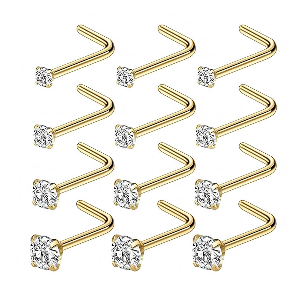 12 Parça Tam Set 316L Hipoaler - Diamond Stud Earrings incelemesi ve fiyatı