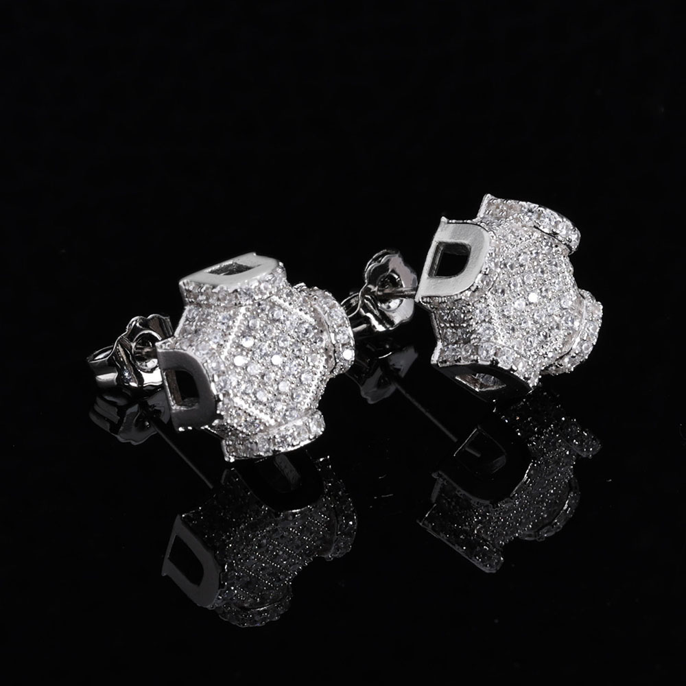 ESKEEM Güzel Takı 12mm Buzlu O - Diamond Stud Earrings incelemesi ve fiyatı