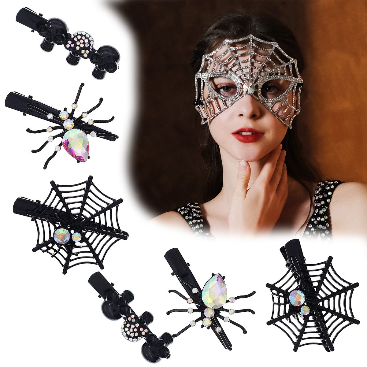 Gotik Punk Siyah Örümcek Hayva - Gothic Skull Ring incelemesi ve fiyatı