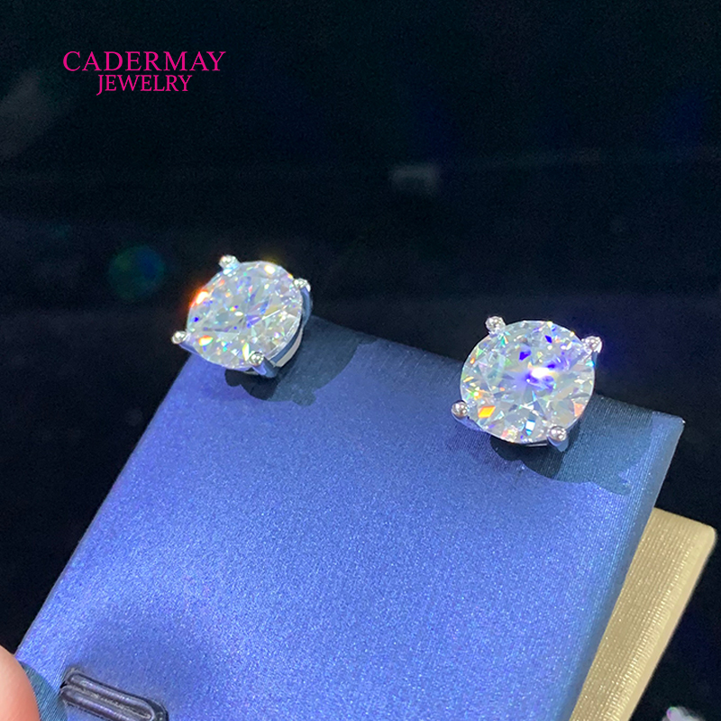 Yüksek Kalite 4 Çatal Vida Ger - Diamond Stud Earrings incelemesi ve fiyatı