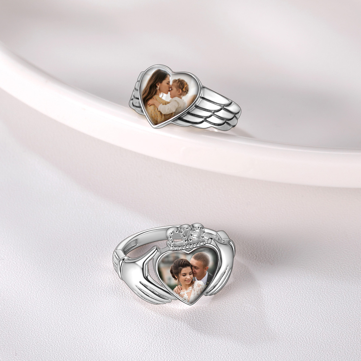 Woman özel fotoğraf yüzükler k - Statement Cocktail Ring incelemesi ve fiyatı